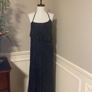 Beaded evening gown!